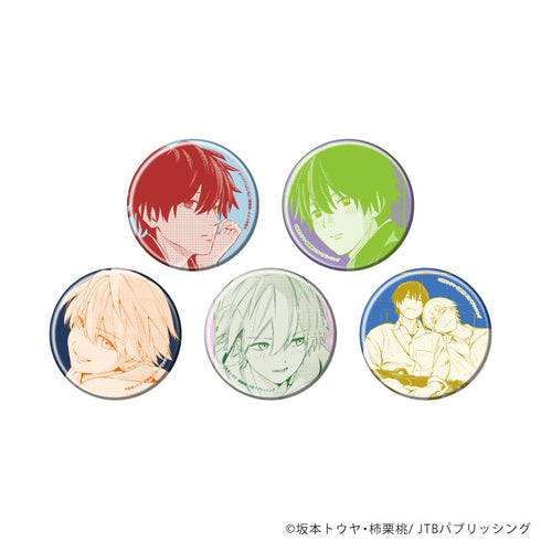 『滅亡までだよ、笹本くん』缶バッジ01/コンプリートセット(全5種)(場面写イラスト)