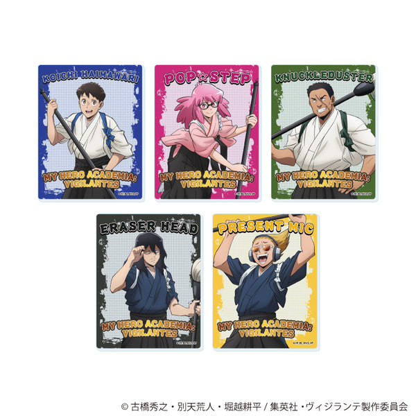 『ヴィジランテ -僕のヒーローアカデミア ILLEGALS-』アクリルカード01/コンプリートセット(全5種)(描き下ろし)