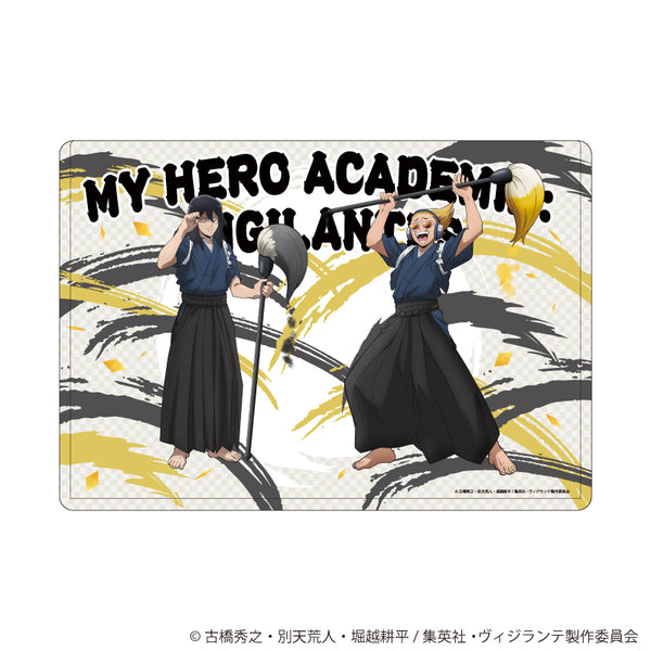 『ヴィジランテ -僕のヒーローアカデミア ILLEGALS-』キャラクリアケース07/書道ver. プロヒーロー(描き下ろし)
