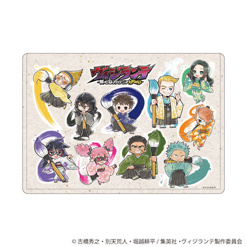 『ヴィジランテ -僕のヒーローアカデミア ILLEGALS-』キャラクリアケース08/書道ver. 集合デザイン(レトロアート)
