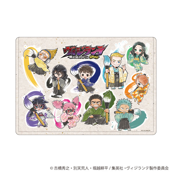 『ヴィジランテ -僕のヒーローアカデミア ILLEGALS-』キャラクリアケース08/書道ver. 集合デザイン(レトロアート)