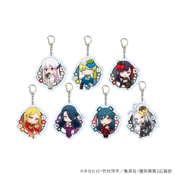 『魔都精兵のスレイブ2』アクリルキーホルダー02/コンプリートセット(全7種)(ミニキャライラスト)