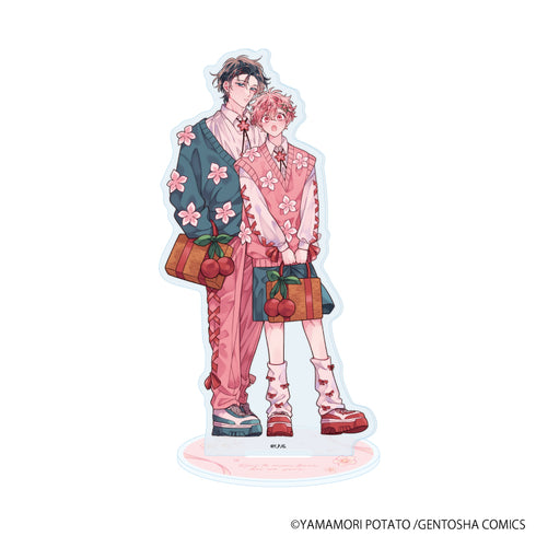 "Falling in Love Through Your Ears" Acrylic Stand 01 / Harukawa & Hinata (Original Illustration)