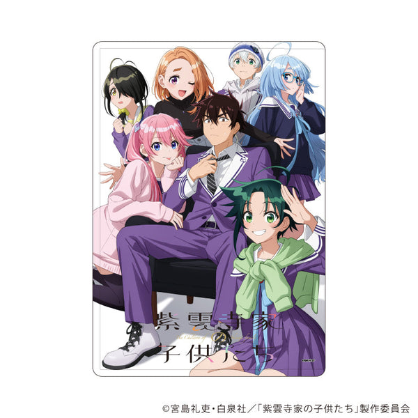 『紫雲寺家の子供たち』キャラクリアケース06/集合デザイン(公式イラスト)