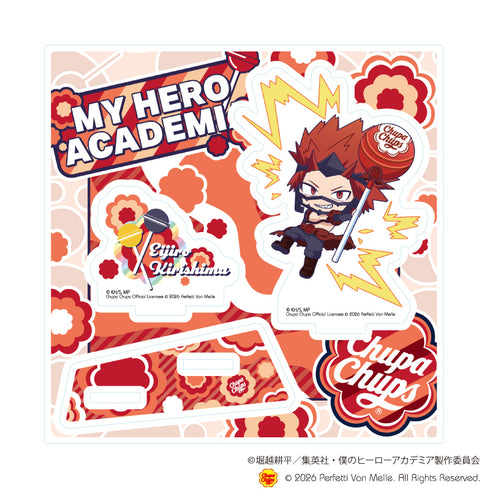 『僕のヒーローアカデミア×チュッパチャプス』アクリルスタンドプレート05/切島 鋭児郎(ミニキャライラスト)