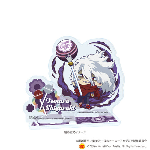 《我的英雄学院×Chupa Chups》亚克力立牌08/死柄木弔(迷你角色插画)