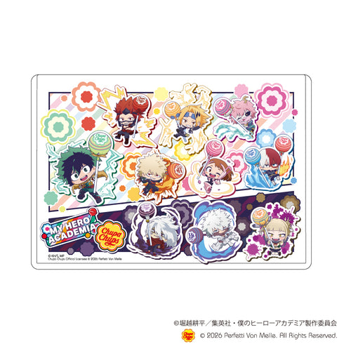 『僕のヒーローアカデミア×チュッパチャプス』キャラクリアケース01/A ver.(ミニキャライラスト)