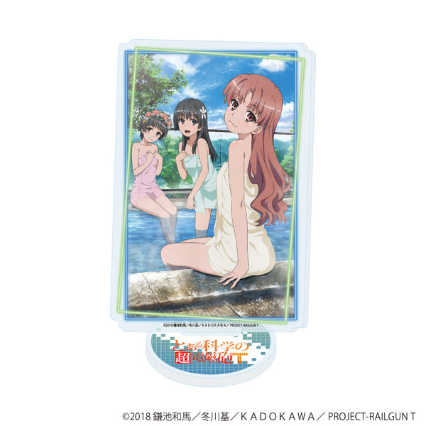 『とある科学の超電磁砲T』アクリルスタンド18/Cデザイン(場面写イラスト)