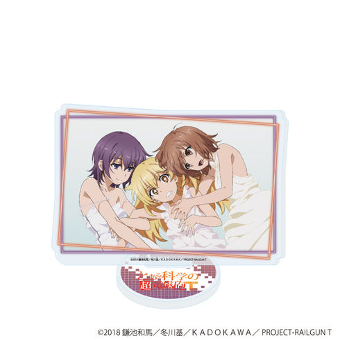 『とある科学の超電磁砲T』アクリルスタンド19/Dデザイン(場面写イラスト)