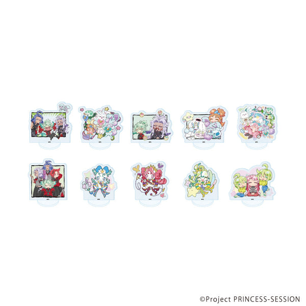 『プリンセッション・オーケストラ』アクリルぷちスタンド03/コンプリートセット(全10種)(公式イラスト)