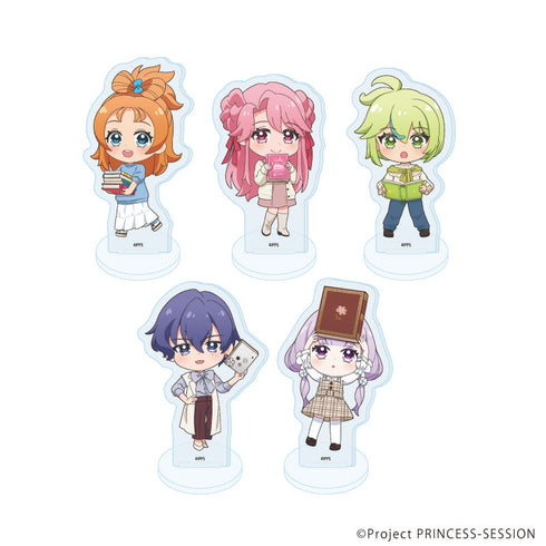 『プリンセッション・オーケストラ』アクリルぷちスタンド04/コンプリートセット(全5種) 本ver(ミニキャライラスト)