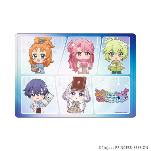 『プリンセッション・オーケストラ』キャラクリアケース02/コマ割りデザイン 本ver(ミニキャライラスト)
