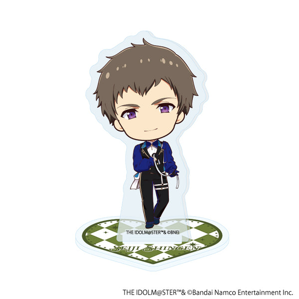 『アイドルマスター SideM』アクリルぷちスタンド18/信玄 誠司 ホワイトデーライブ2026 -Bitter Style by 2022-(ミニキャライラスト)