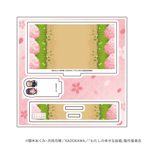 『わたしの幸せな結婚』アクリルスタンドプレート01/斎森 美世&久堂 清霞(公式イラスト)