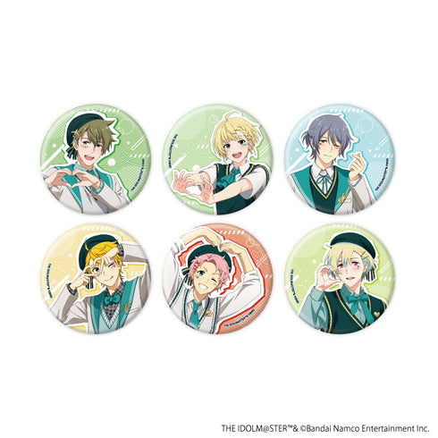 『アイドルマスター SideM』缶バッジ37/オリジナル衣装ver. コンプリートセット(全6種)(描き下ろしイラスト)