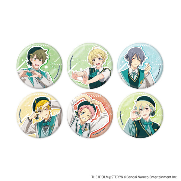 『アイドルマスター SideM』缶バッジ37/オリジナル衣装ver. コンプリートセット(全6種)(描き下ろしイラスト)