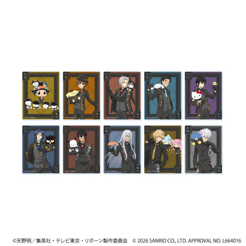 『家庭教師ヒットマンREBORN!×SANRIO CHARACTERS』アクリルカード20/コンプリートセット(全10種)(コラボイラスト)