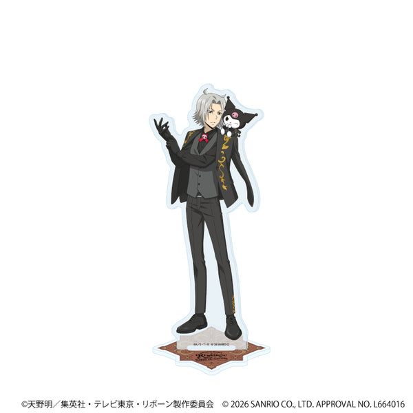 『家庭教師ヒットマンREBORN!×SANRIO CHARACTERS』ホログラムアクリルスタンド02/獄寺隼人×クロミ