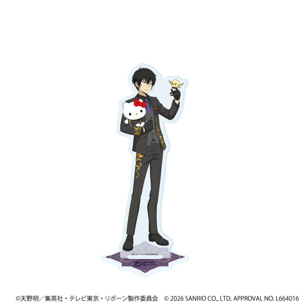 『家庭教師ヒットマンREBORN!×SANRIO CHARACTERS』ホログラムアクリルスタンド04/雲雀恭弥×ハローキティ