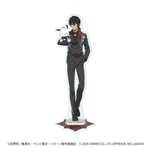 『家庭教師ヒットマンREBORN!×SANRIO CHARACTERS』ホログラムアクリルスタンド06/XANXUS×ポチャッコ