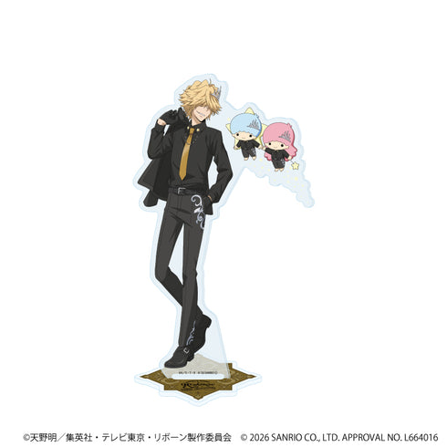 『家庭教師ヒットマンREBORN!×SANRIO CHARACTERS』ホログラムアクリルスタンド08/ベルフェゴール×リトルツインスターズ