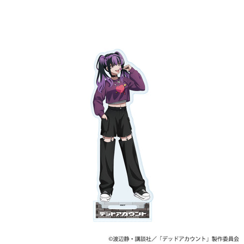 "Dead Account" Acrylic Stand No. 10: Kiyo Shizukawa – Street Fashion Ver. (Original Illustration)