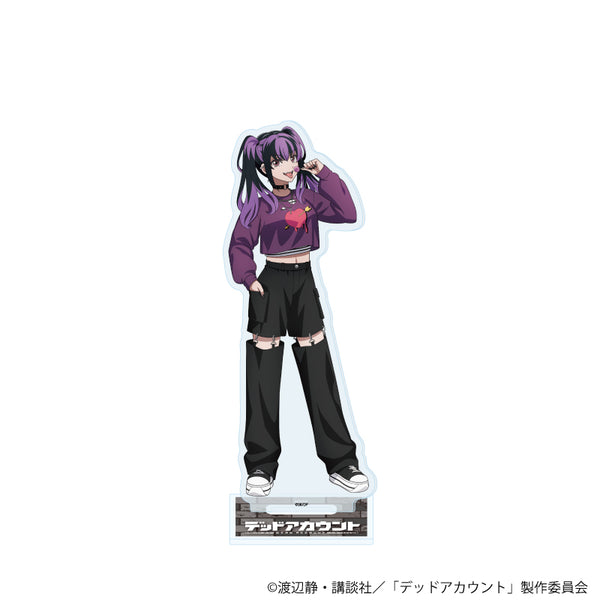 "Dead Account" Acrylic Stand No. 10: Kiyo Shizukawa – Street Fashion Ver. (Original Illustration)