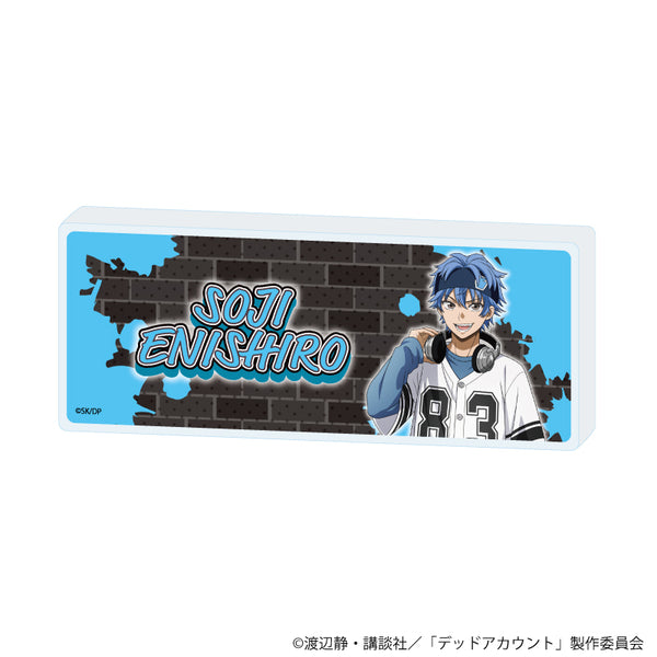 "Dead Account" Mini Acrylic Block 01 / Aori Enjo: Street Fashion Ver. (Original Illustration)