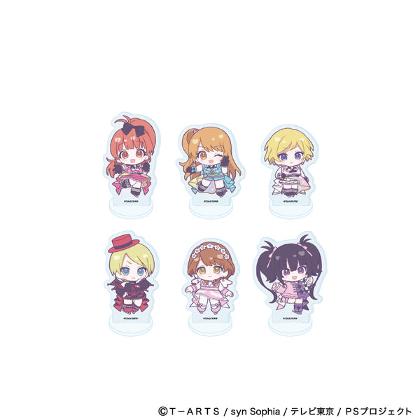 《Pretty Series》壓克力迷你立牌01/《Pretty Rhythm Aurora Dream》造型變換版 完整套組(全6種)(迷你角色插畫)