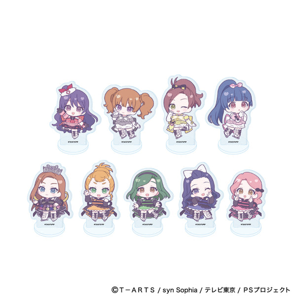 《Pretty Series》壓克力迷你立牌02/《Pretty Rhythm:Dear My Future》造型變換版 完整套組(全9種)(迷你角色插畫)
