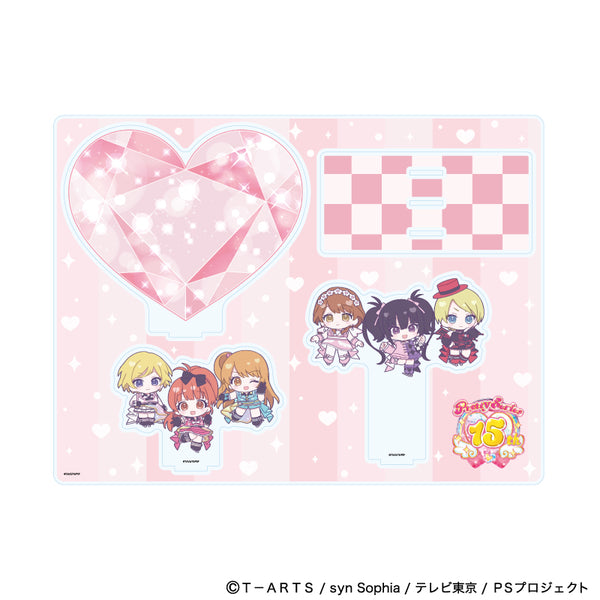 《Pretty Series》壓克力場景模型 01/《Pretty Rhythm:極光之夢》 服裝搭配版(迷你角色插畫)