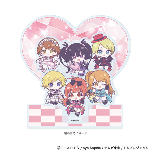 『プリティーシリーズ』アクリルジオラマ01/プリティーリズム・オーロラドリーム コーデアレンジver.(ミニキャライラスト)【202607再販】