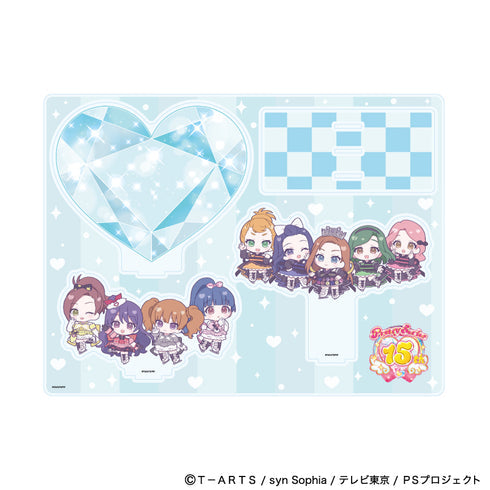 《Pretty系列》亚克力微缩场景02/《Pretty Rhythm:Dear My Future》造型变换版(迷你角色插画)【202607再版】