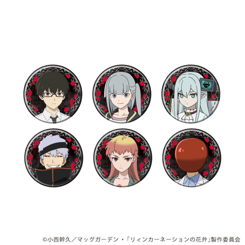 『リィンカーネーションの花弁』缶バッジ01/コンプリートセット(全6種)(公式イラスト)