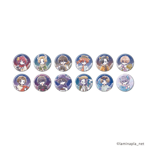 『Stellar Calendar』缶バッジ02/コンプリートセット(全12種) 星座Ver.(グラフアートイラスト)