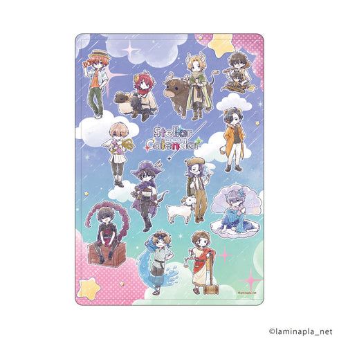 『Stellar Calendar』キャラクリアケース01/集合デザイン 星座Ver.(グラフアートイラスト)