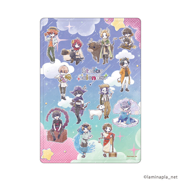 『Stellar Calendar』キャラクリアケース01/集合デザイン 星座Ver.(グラフアートイラスト)