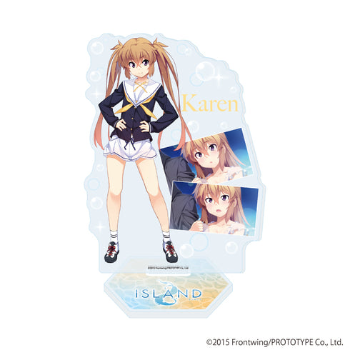 『ISLAND』アクリルスタンド02/枢都 夏蓮(公式イラスト)