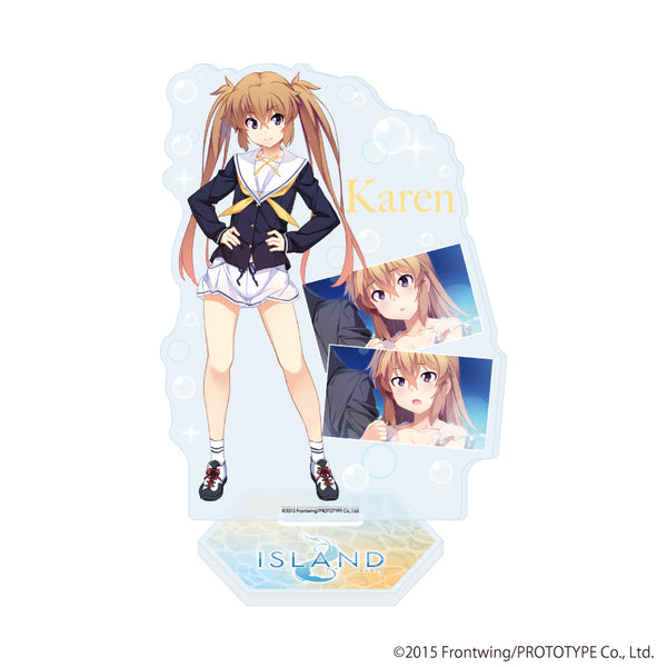 『ISLAND』アクリルスタンド02/枢都 夏蓮(公式イラスト)