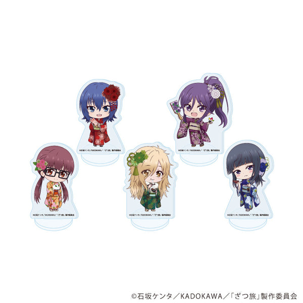 『ざつ旅-That's Journey-』アクリルぷちスタンド02/お正月ver. コンプリートセット(全5種)(ミニキャライラスト)