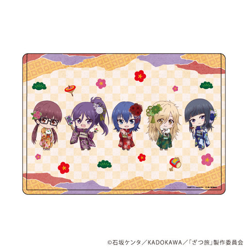 『ざつ旅-That's Journey-』キャラクリアケース02/集合デザイン お正月ver.(ミニキャライラスト)