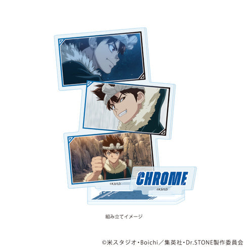 《Dr.STONE》亚克力立牌18/铬色(场景插画)【202610再版】