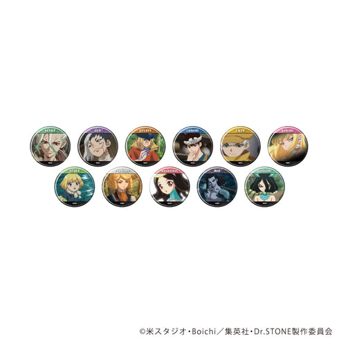 『Dr.STONE』缶バッジ38/コンプリートセット(全11種)(場面写イラスト)