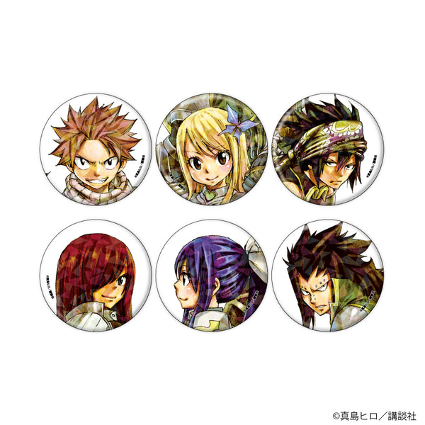 『FAIRY TAIL』ホログラム缶バッジ(57mm)02/コンプリートセット(全6種)(公式イラスト)
