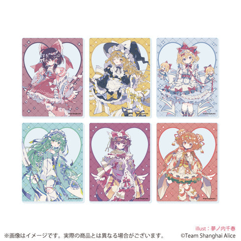 『東方Project』アクリルカード05/天使界隈ver. ブラインド(全6種)(描き起こしイラスト)【BOX】【202609再販】