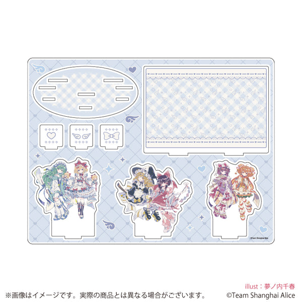 "Touhou Project" Acrylic Diorama 05 / Group Design: Angelic Realm Ver. (Original Illustration)