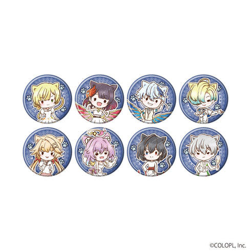 『白猫プロジェクト』缶バッジ11/猫の日ver. コンプリートセット(全8種)(グラフアートイラスト)