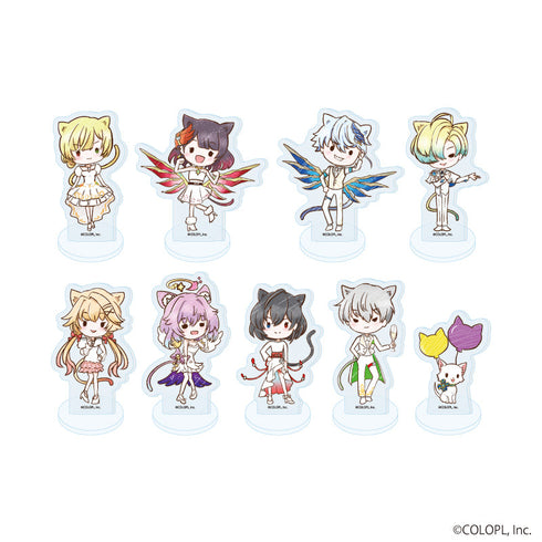 『白猫プロジェクト』アクリルぷちスタンド04/猫の日ver. コンプリートセット(全9種)(グラフアートイラスト)