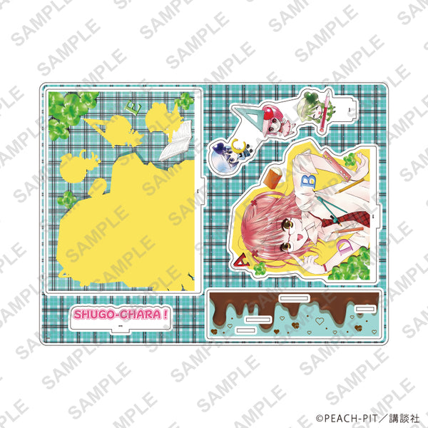 『しゅごキャラ!』アクリルジオラマ07/日奈森あむ(公式イラスト)