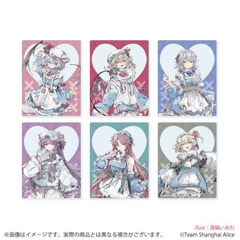 『東方Project』アクリルカード06/天使界隈ver. ブラインド(全6種)(描き起こしイラスト)【BOX】【202609再販】